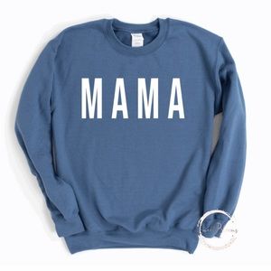 NWT Size L MAMA Sweatshirt